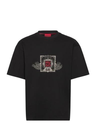 Deytimo Tops T-shirts Short-sleeved Black HUGO