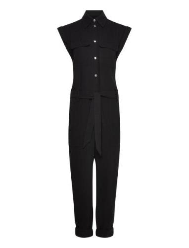 C_Deska-W Bottoms Jumpsuits Black BOSS