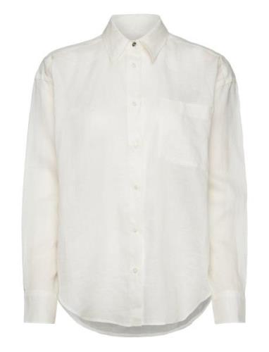 C_Bostik Tops Shirts Long-sleeved White BOSS