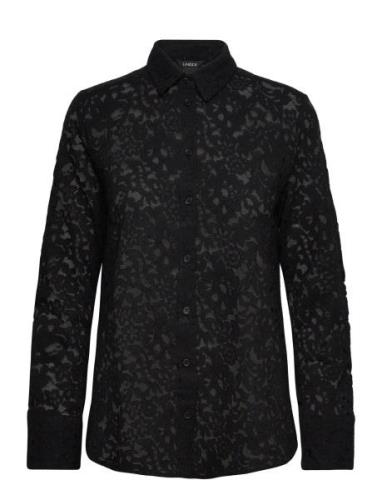 Lindex Shirt Tora Lace Svart