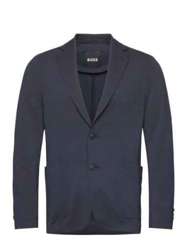 P-Hanry-J-Wg-241 Suits & Blazers Blazers Single Breasted Blazers Blue ...