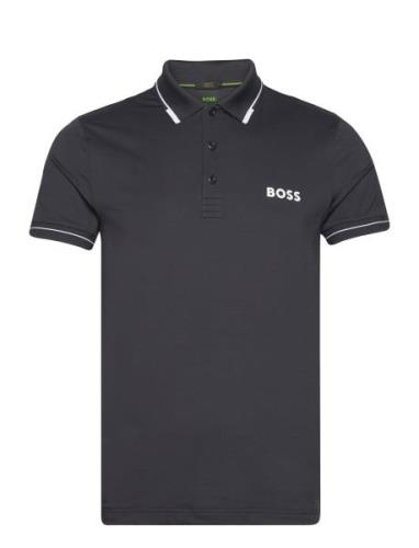 Paul Pro Sport Polos Short-sleeved Navy BOSS