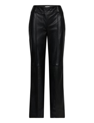 Joshua Bottoms Trousers Leather Leggings-Byxor Black SUNCOO Paris