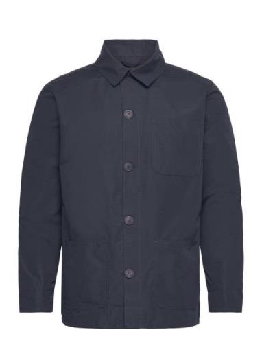 A-Utility 3 Tops Overshirts Navy French Connection