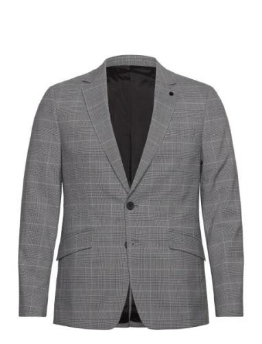 Victor Xo Blazer Suits & Blazers Blazers Single Breasted Blazers Grey ...
