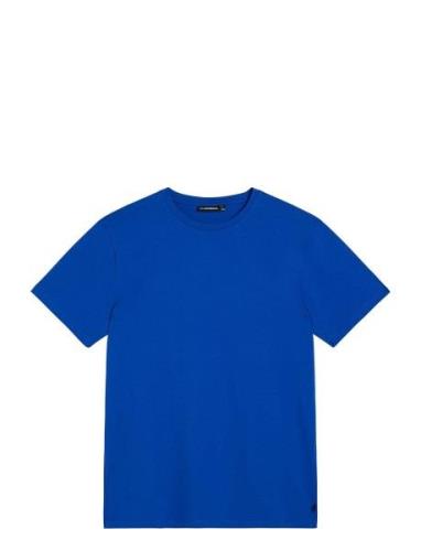 Sid Basic T-Shirt Designers T-shirts Short-sleeved Blue J. Lindeberg