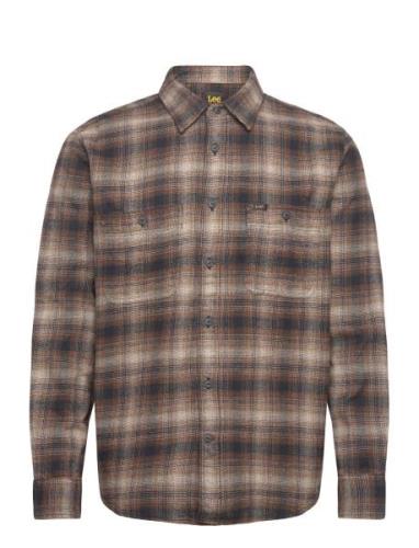 Lee Jeans Worker Shirt 2.0 Brun