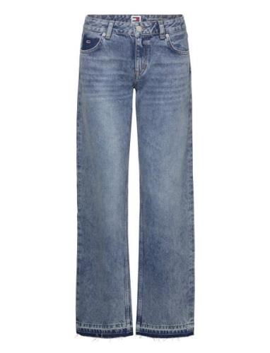 Sophie Lw Str Ah7031 Bottoms Jeans Straight-regular Blue Tommy Jeans
