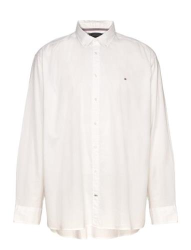Bt - Core Flex Poplin Rf Shirt Tops Shirts Casual White Tommy Hilfiger