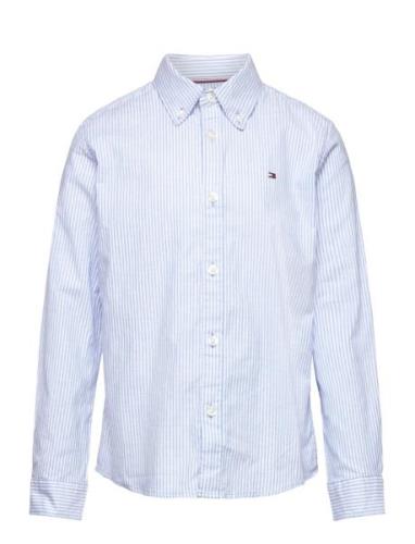 Flex Ithaca Shirt Ls Tops Shirts Long-sleeved Shirts Blue Tommy Hilfig...