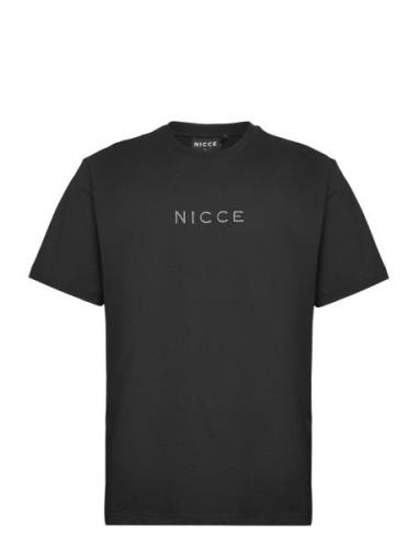 Mars T-Shirt Tops T-shirts Short-sleeved Black NICCE