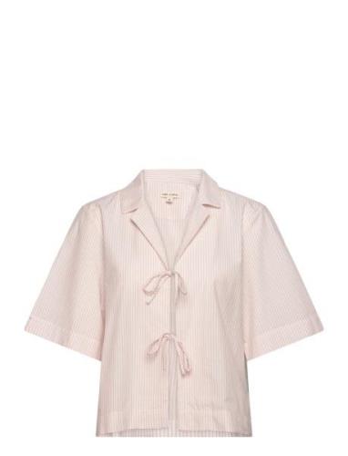 Esanne Ss Shirt - Gots Tops Shirts Short-sleeved Pink Esme Studios