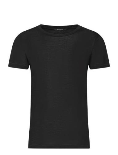 Katkabb Ss T-Shirt Tops T-shirts & Tops Short-sleeved Black Bruuns Baz...