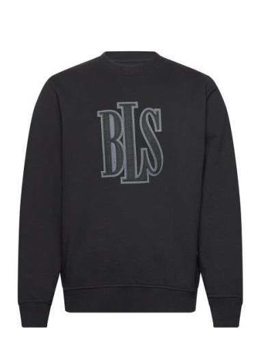 Og Crewneck Designers Sweat-shirts & Hoodies Sweat-shirts Black BLS Ha...