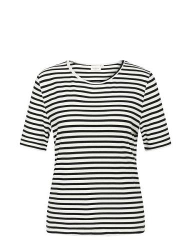 Nadia S/S T-Shirt Tops T-shirts & Tops Short-sleeved Black NORVIG