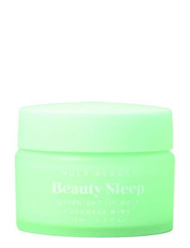 Beauty Sleep Lip Mask - Cucumber Mint Läppbehandling Nude NCLA Beauty