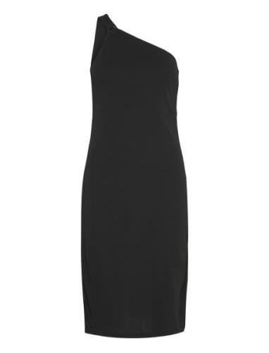 Filippa K Shoulder Jersey Dress Svart