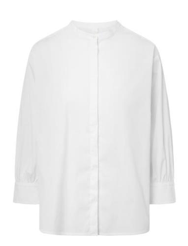 Mille Tops Shirts Long-sleeved White Naja Lauf