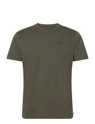 Calvin Klein Golf Newport Round Neck Khaki Green