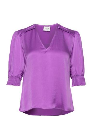 Dante6 D6Cascais Silk Blouse Lila