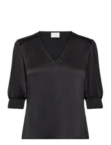 Dante6 D6Cascais Silk Blouse Svart