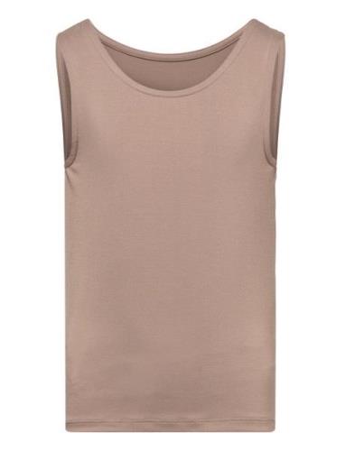 LMTD Nlfdinci Sl Short Tank Top Brun