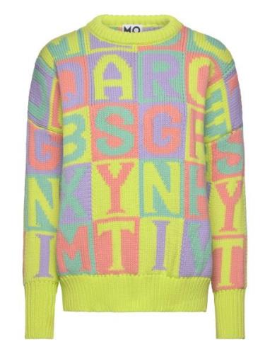 Addicted To Majuscules Tops Knitwear Jumpers Yellow Mo Reen Cph
