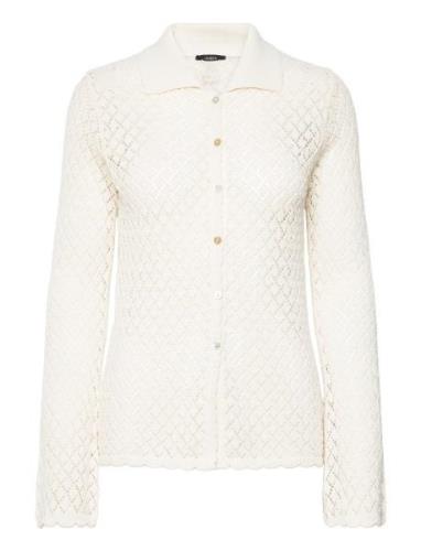 Shirt Knitted Pegha Tops Shirts Long-sleeved White Lindex