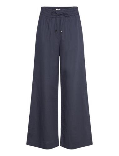 Esprit Casual Pants Woven Marinblå