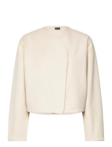 Short Jacket Outerwear Jackets Light-summer Jacket White Gina Tricot
