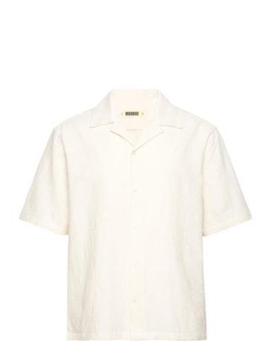 Wbsunny Mesh Shirt Designers Shirts Short-sleeved White Woodbird