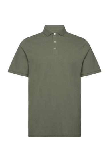 Bs Monir Regular Fit Polo Shirt Tops Polos Short-sleeved Green Bruun &...