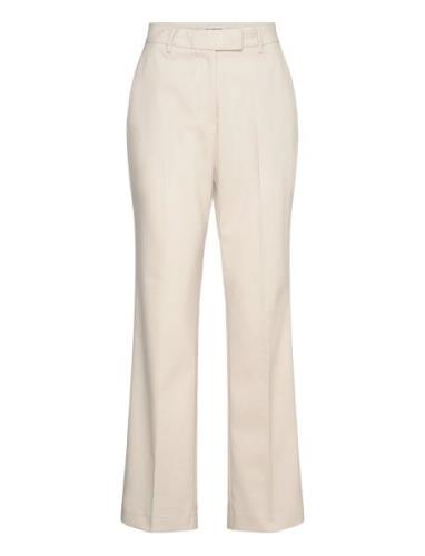 Bs Louise Suit Pants Bottoms Trousers Suitpants Cream Bruun & Stengade