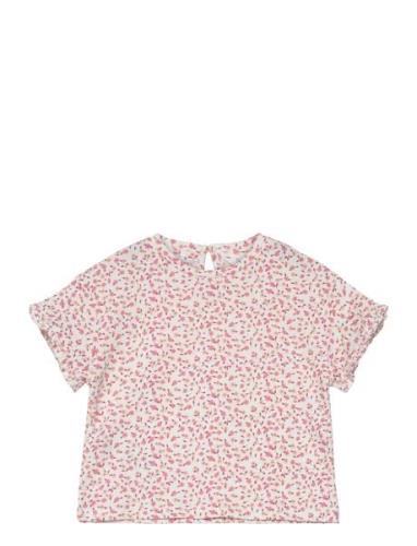 Mango Floral Short-Sleeved T-Shirt Multi/patterned