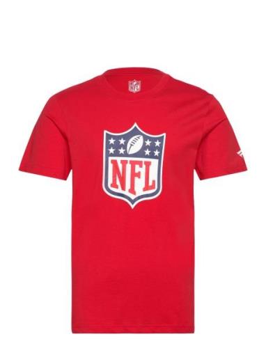 Nfl Primary Logo Graphic T-Shirt Sport T-shirts Short-sleeved Red Fana...