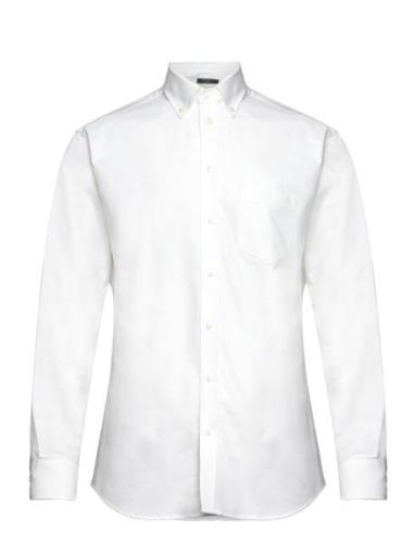 Cotton Oxford Tops Shirts Business White Bosweel Shirts Est. 1937