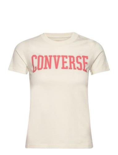 Converse Converse Regular Tee Kräm