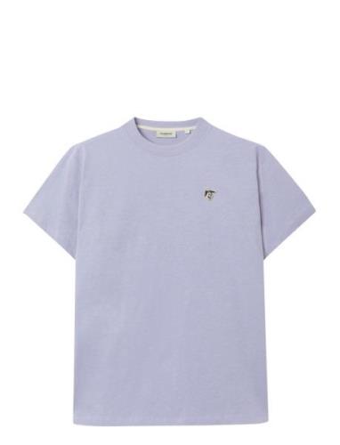 Emilio Tee Tops T-shirts Short-sleeved Purple Pompeii