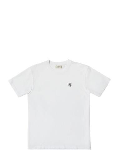 Emilio White Tee Tops T-shirts Short-sleeved White Pompeii