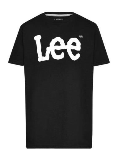 Lee Jeans Wobbly Graphic T-Shirt Svart