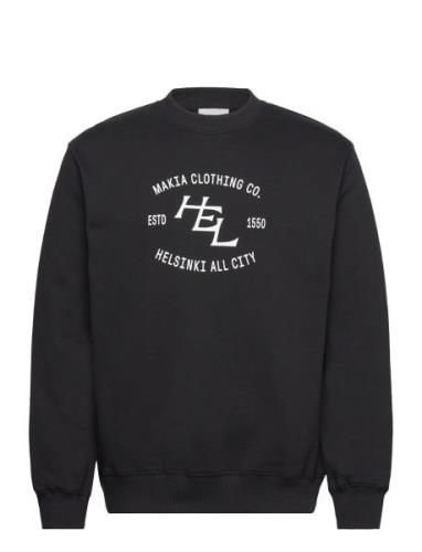 Makia All City Sweatshirt Svart