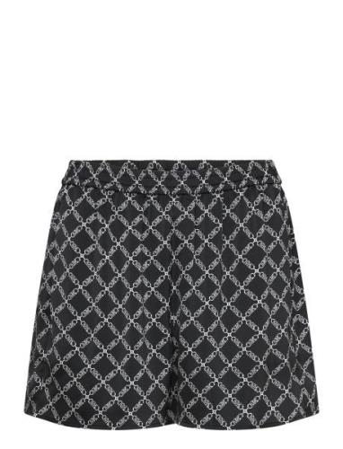 Michael Kors Empire Logo Pull On Short Svart