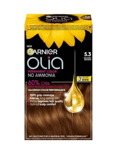 Garnier Olia 5.3 Golden Brown Beauty Women Hair Care Color Treatments ...
