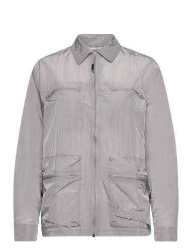 Kano Overshirt Outerwear Jackets Light-summer Jacket Grey Rains