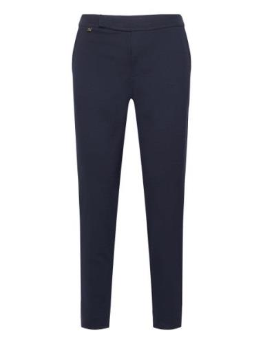 Straight Ponte Pant Bottoms Trousers Slim Fit Trousers Navy Lauren Ral...
