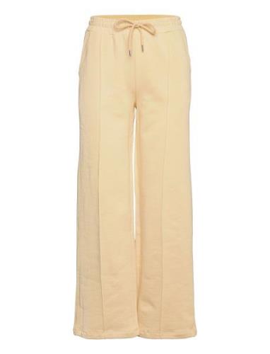 Olga Sweat Pant Bottoms Trousers Joggers Yellow A-View