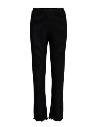 5X5 Solid Lonnie Pants Fav Bottoms Trousers Joggers Black Mads Nørgaar...