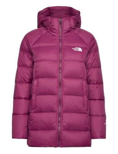 W Hyalite Dwn Parka Sport Jackets Padded Jacket Purple The North Face