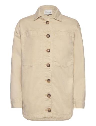 Astamw 150 Jacket Tops Overshirts Cream My Essential Wardrobe