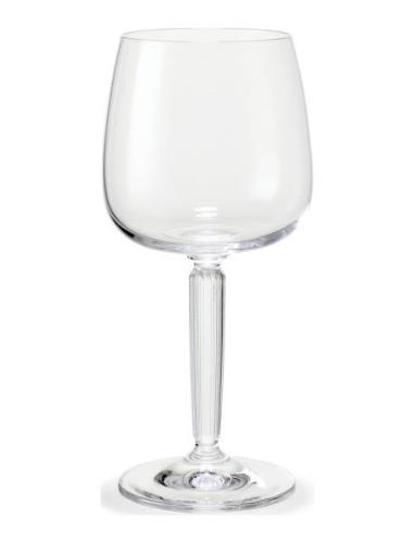 Kähler Hammershøi White Wine Glass 35 Cl Clear 2 Pcs. Nude